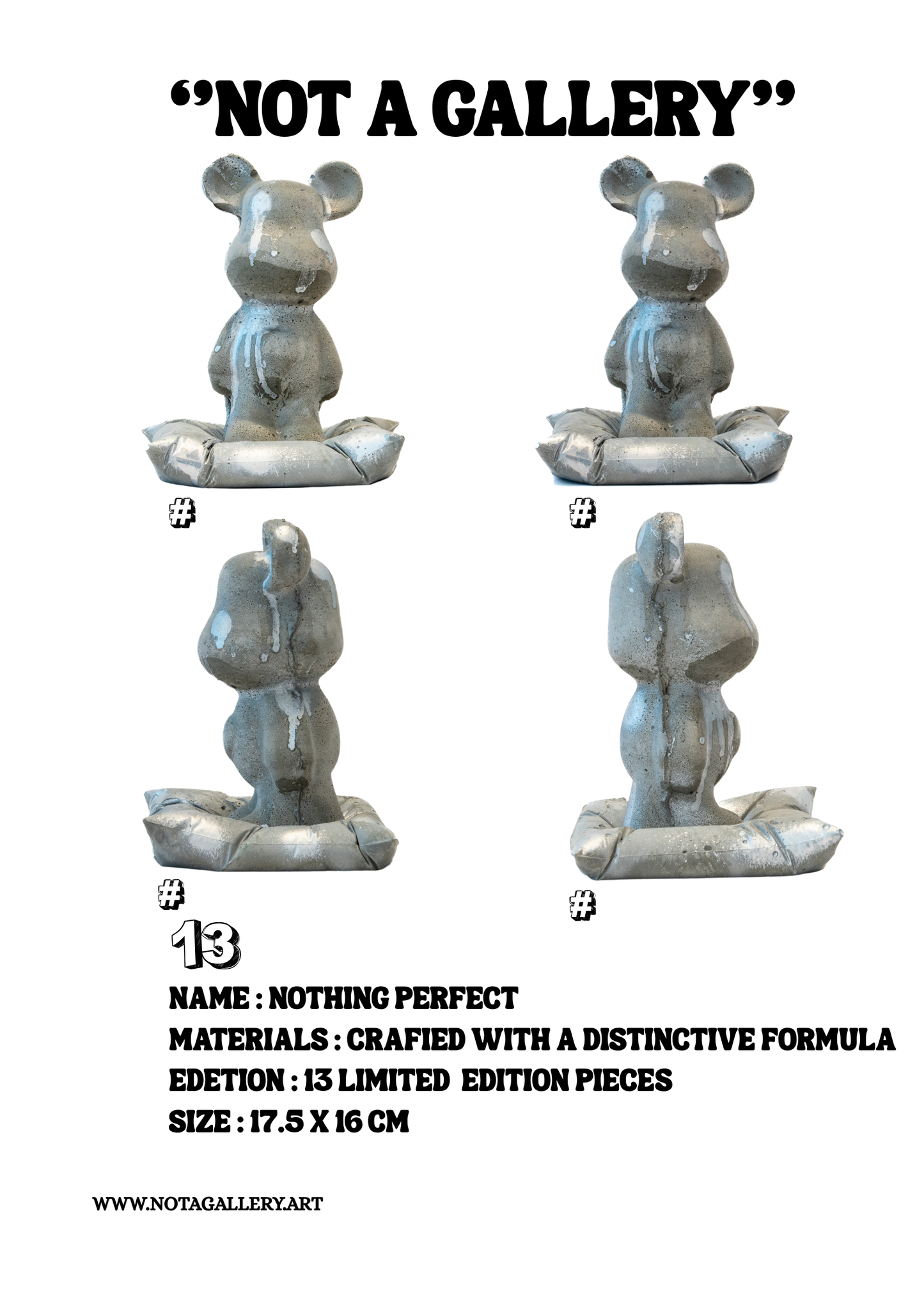 NOTHING PERFECT BEAR 13 XIII