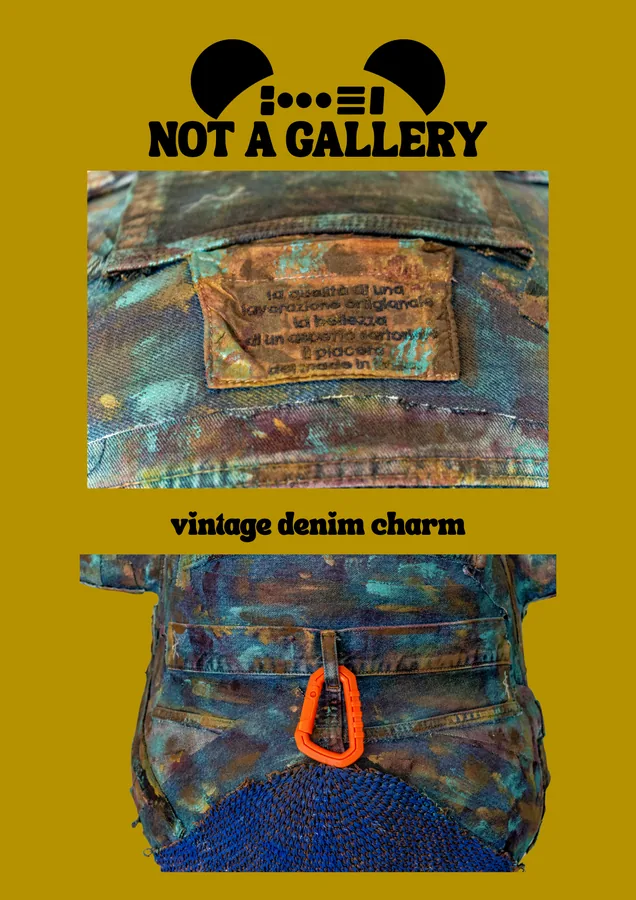 Vintage Denim Charm — view 7