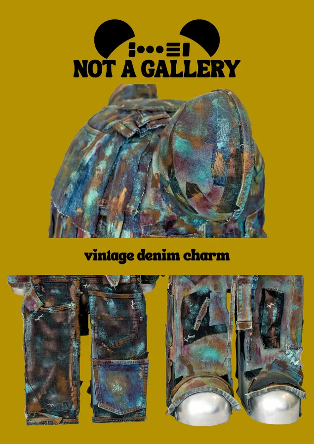 Vintage Denim Charm — view 8